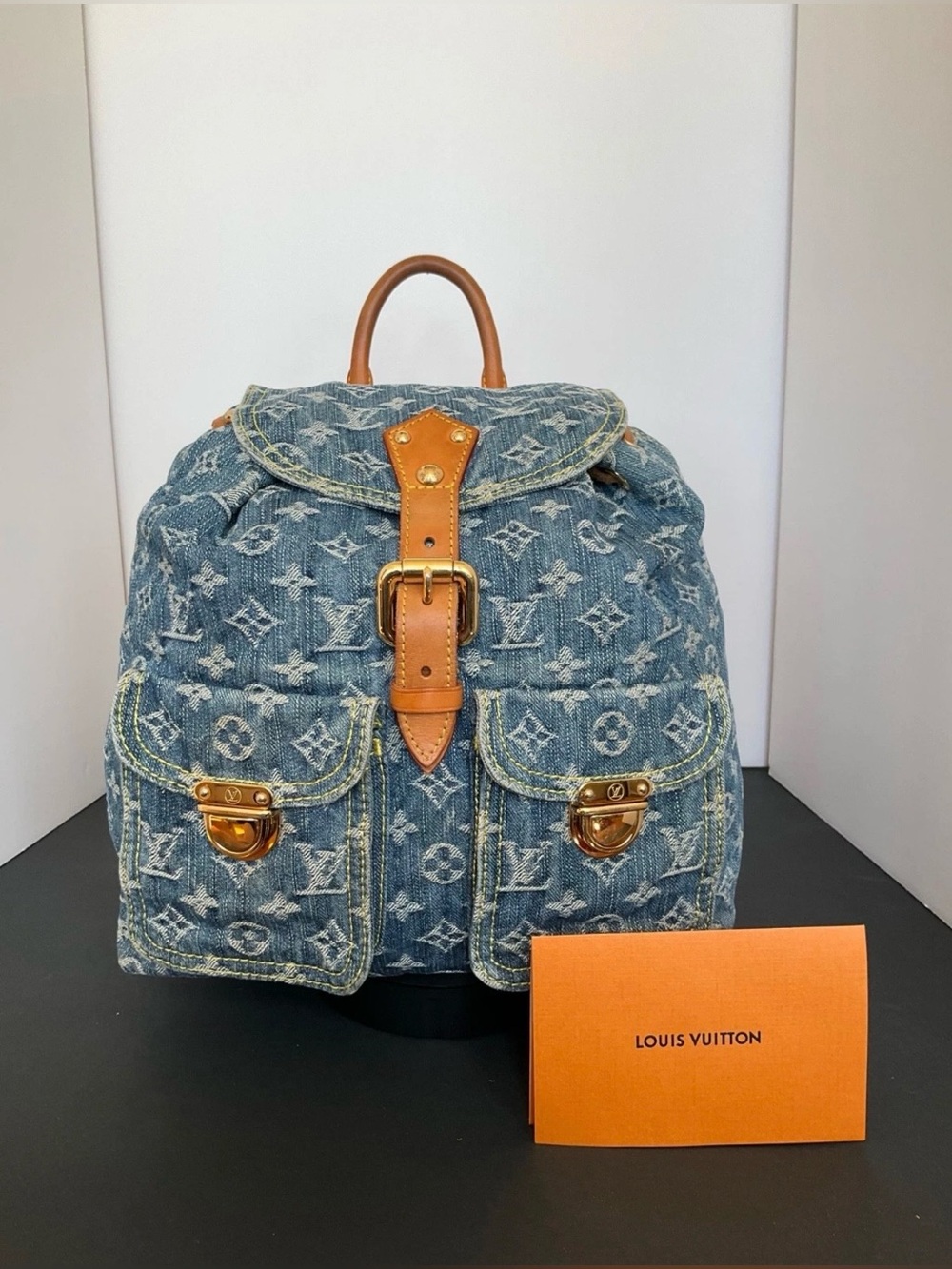 Louis Vuitton Denim Backpack